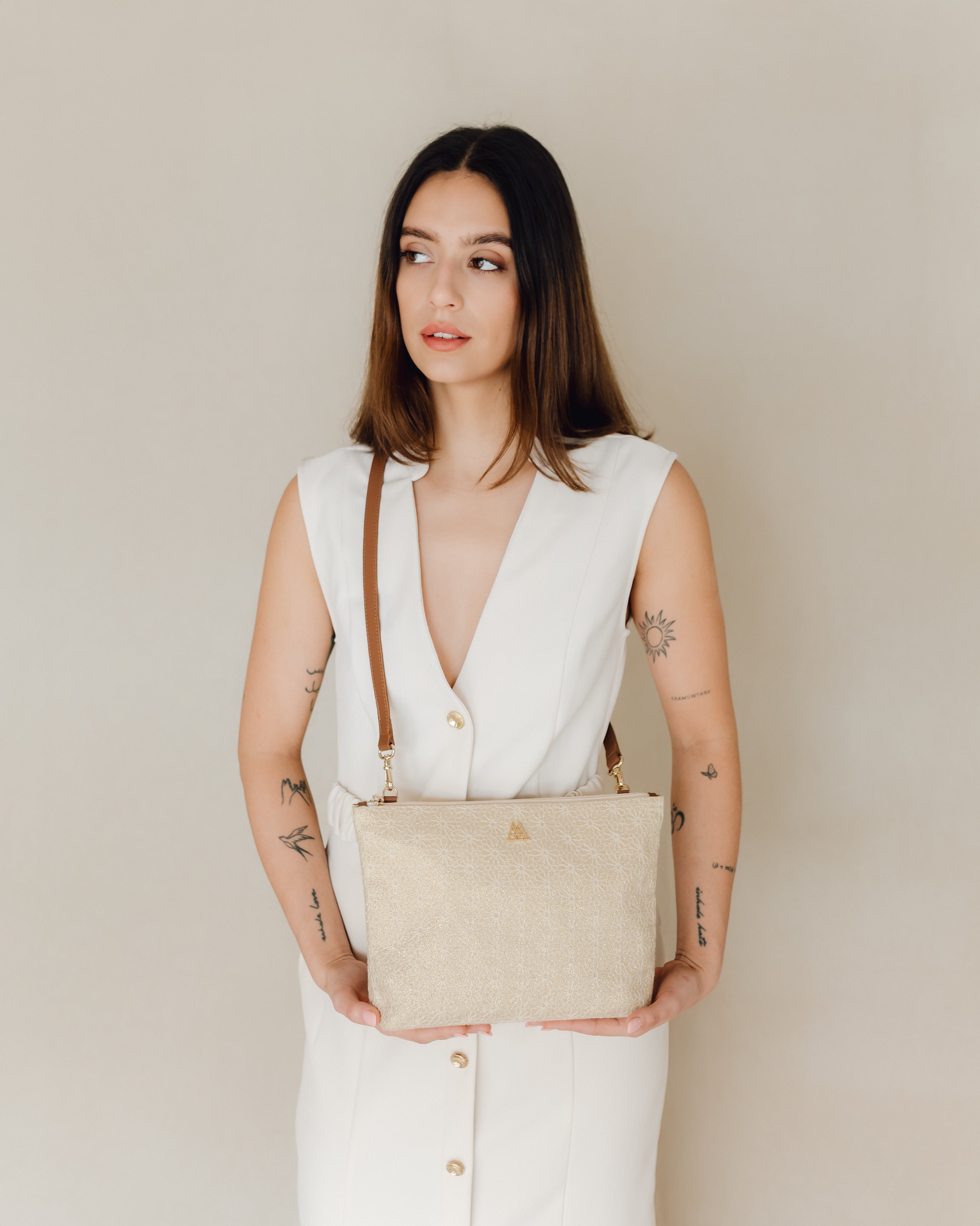 Manola Flores Lurex Oro