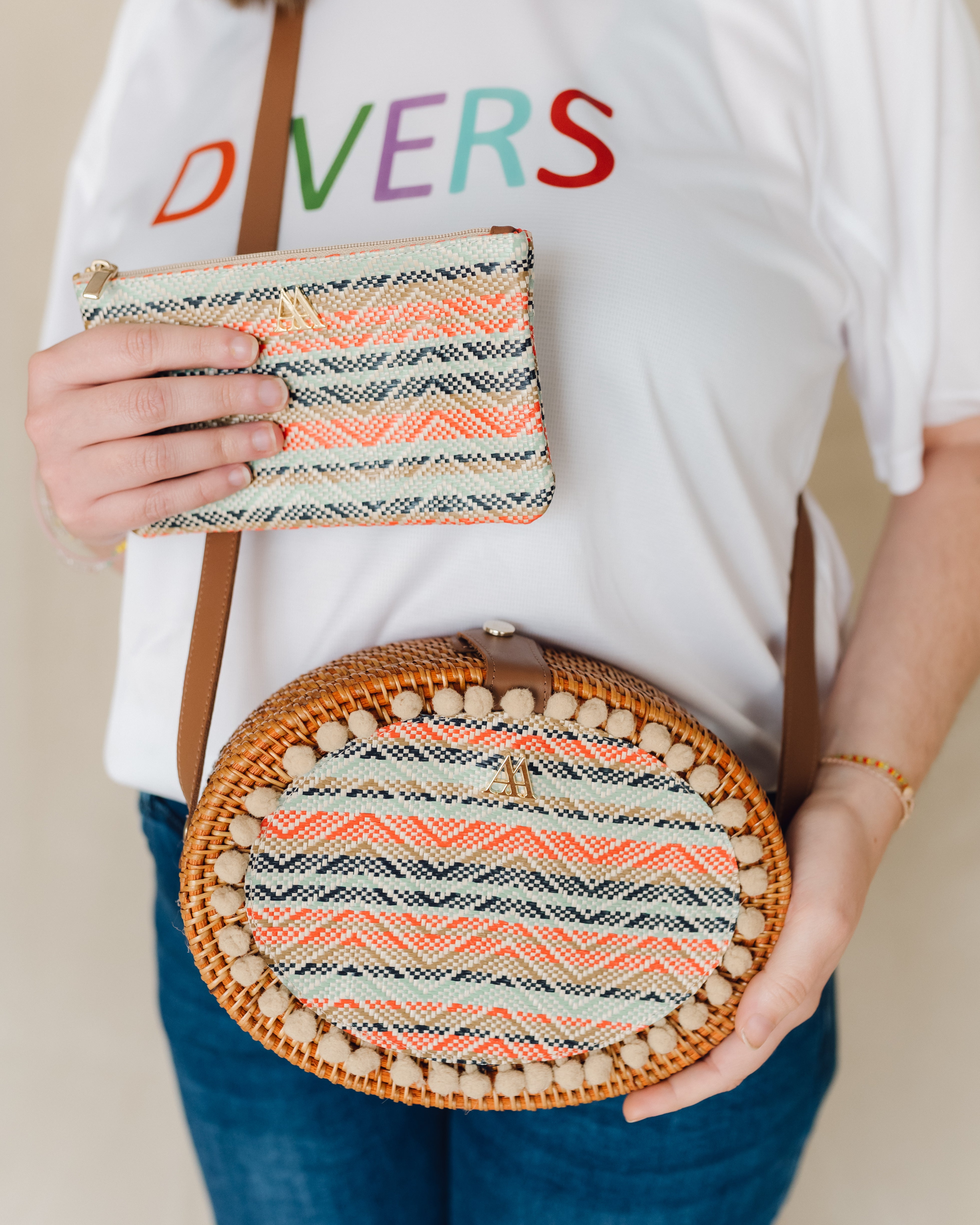 Maya Rafia Multicolor
