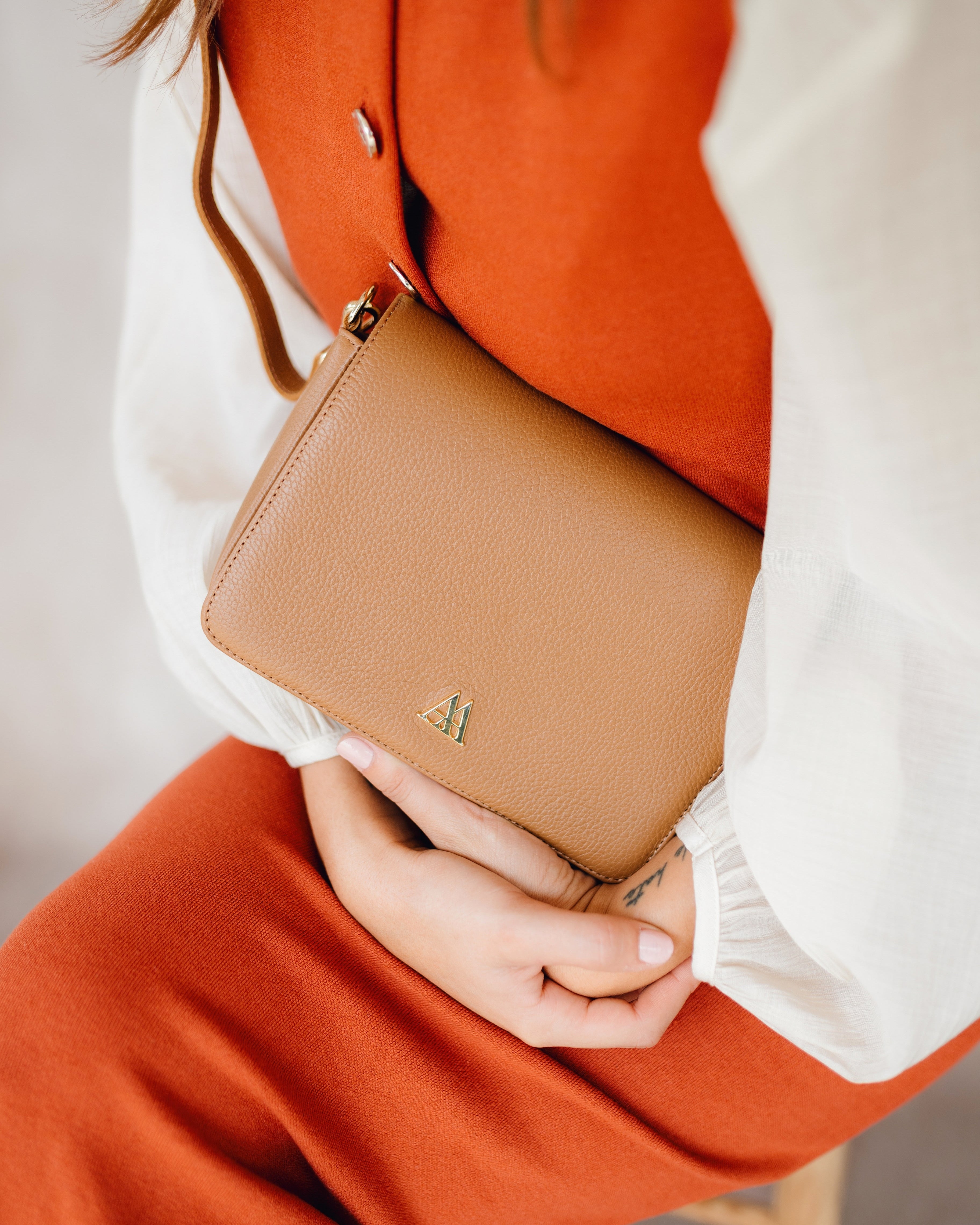 Maria Mini Leather Flap Bag