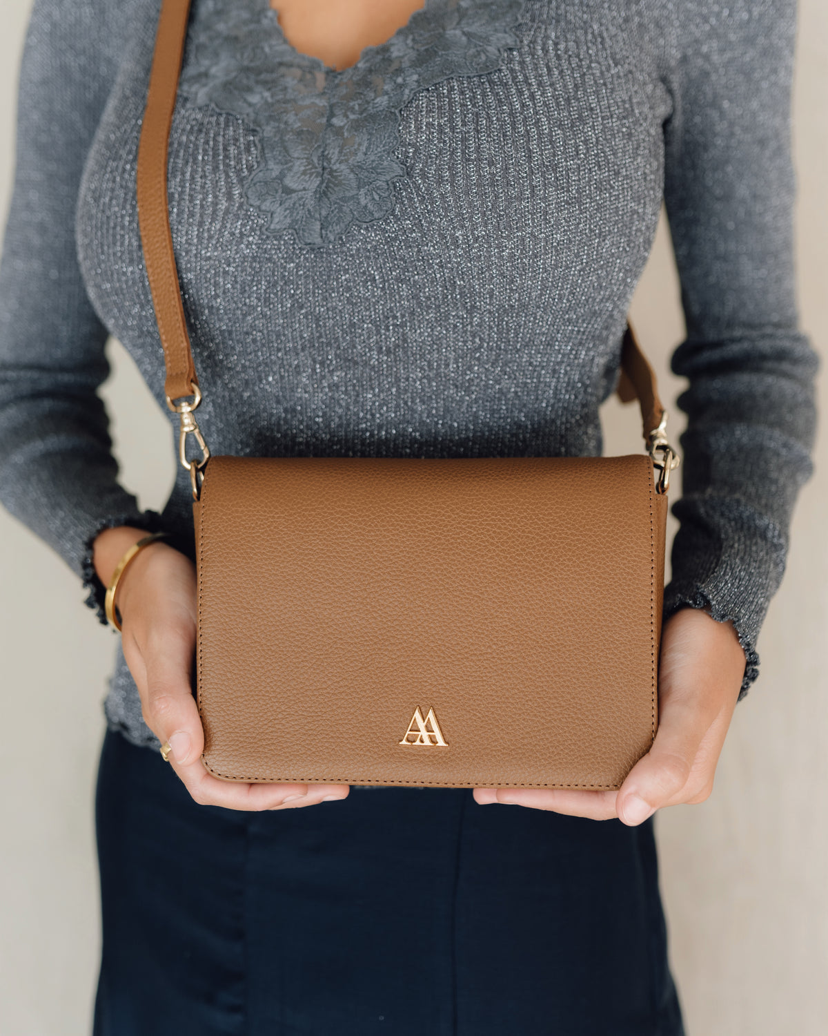 Sac bandoulière Mini Maria en cuir