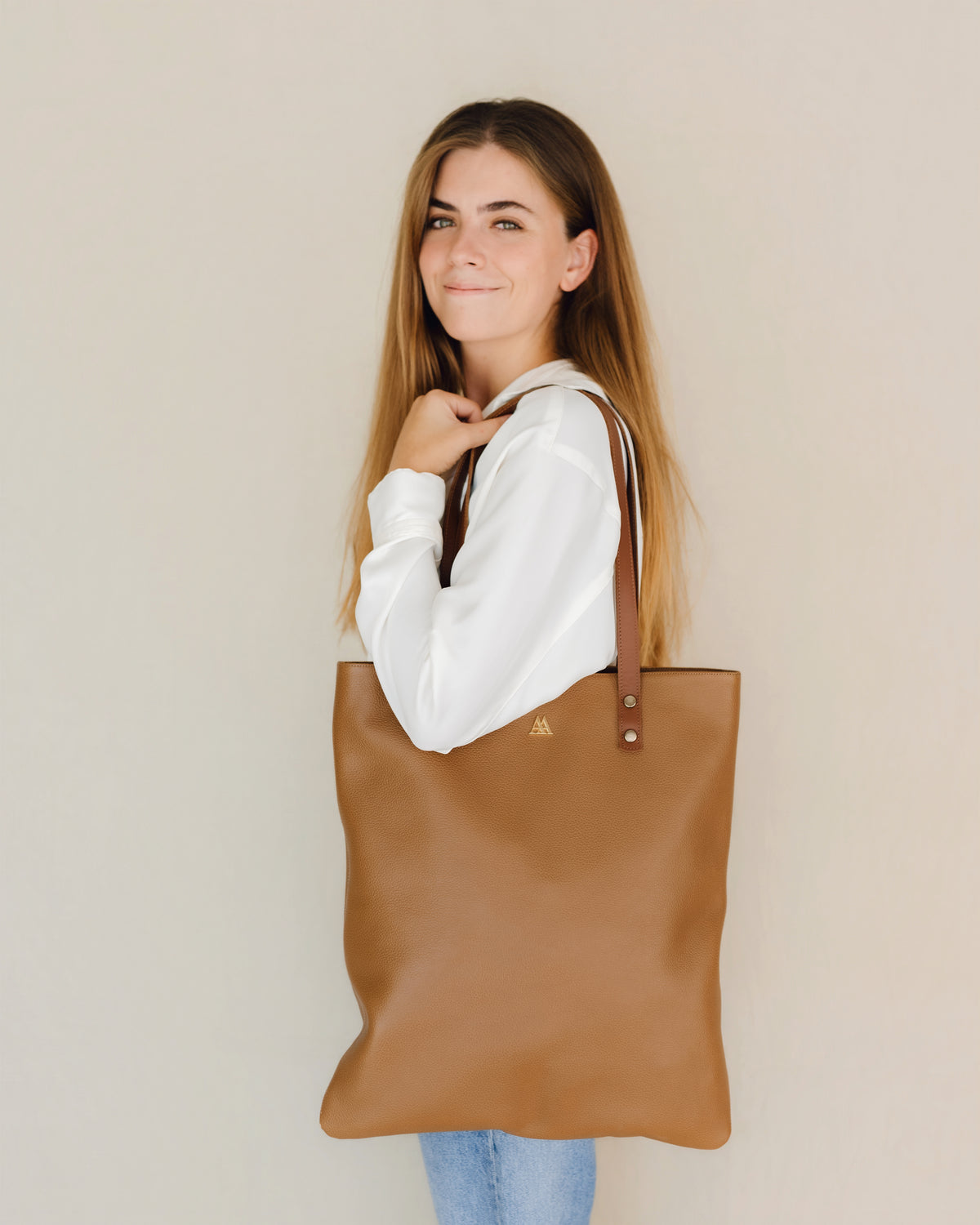 Sac cabas en cuir Noa