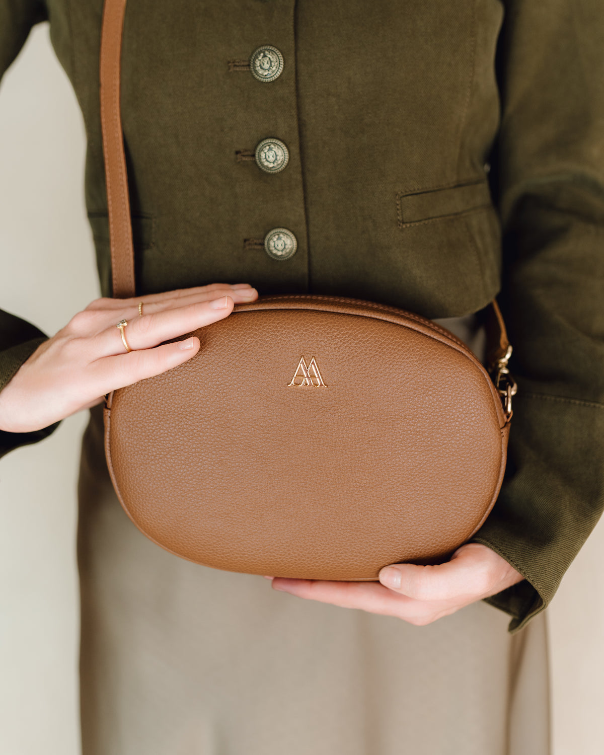 Olivia Sac Ovale Cuir
