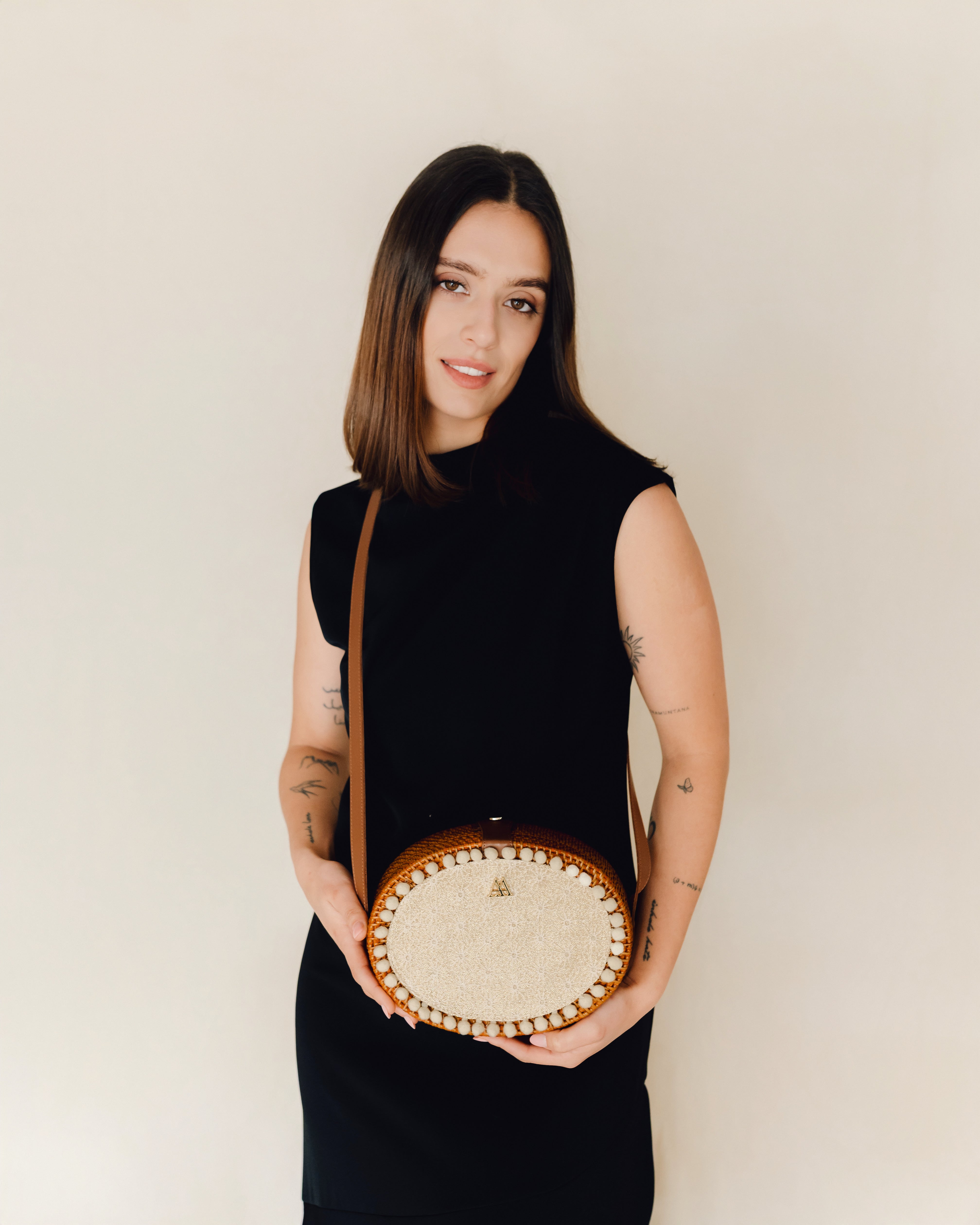 Rosario Flores Lurex Oro