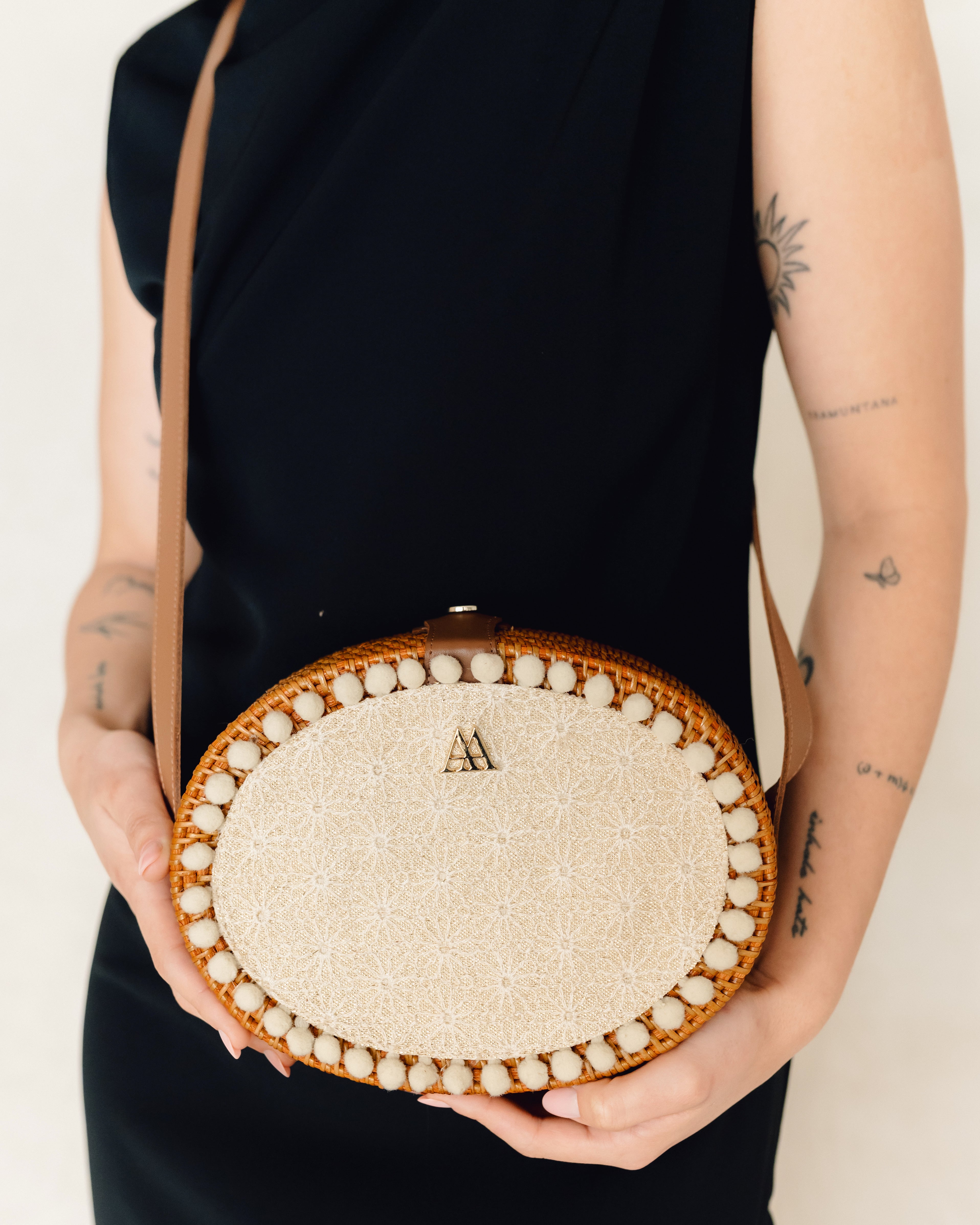 Rosario Flores Lurex Oro