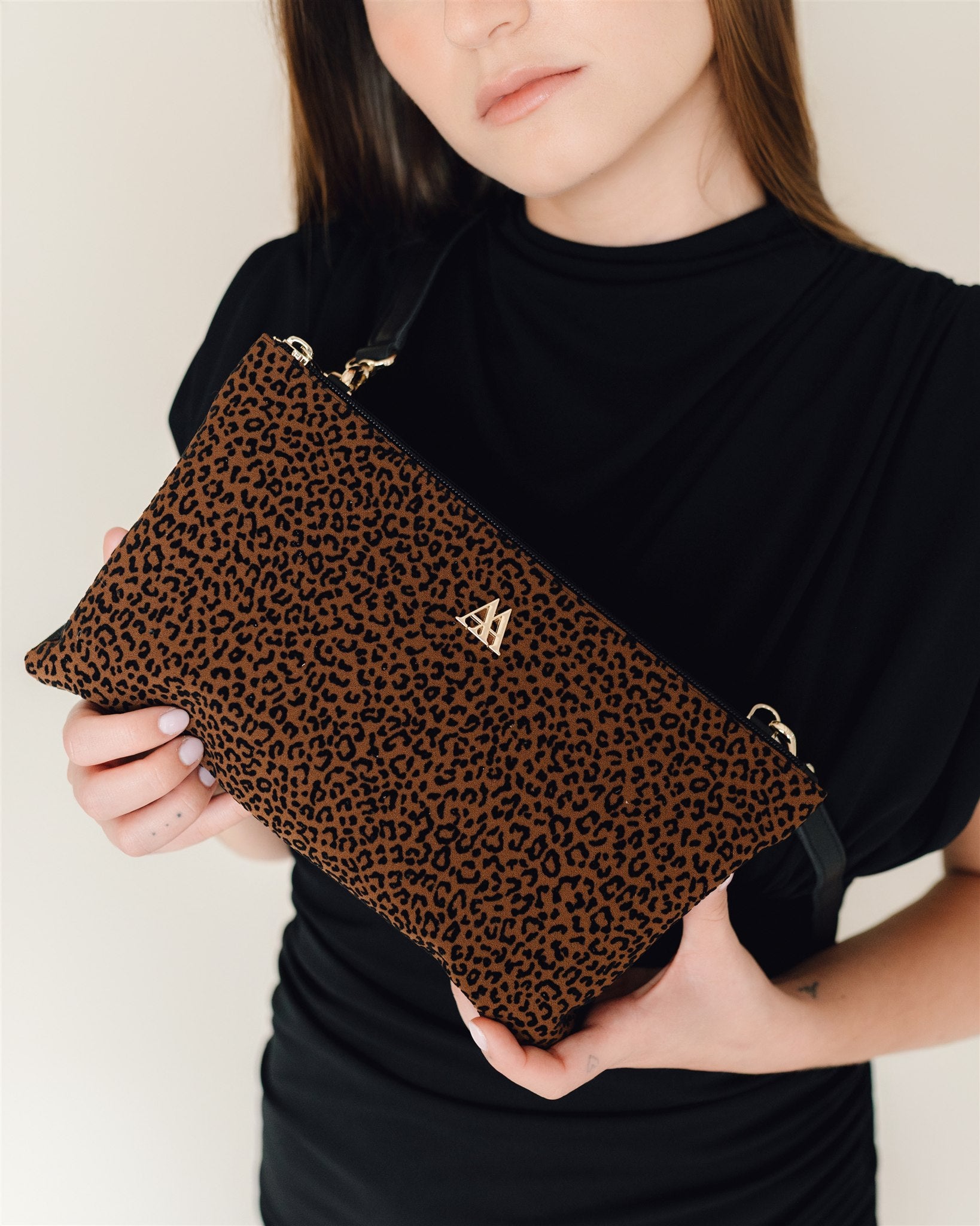 Catalina Bolso Clutch Print Animal